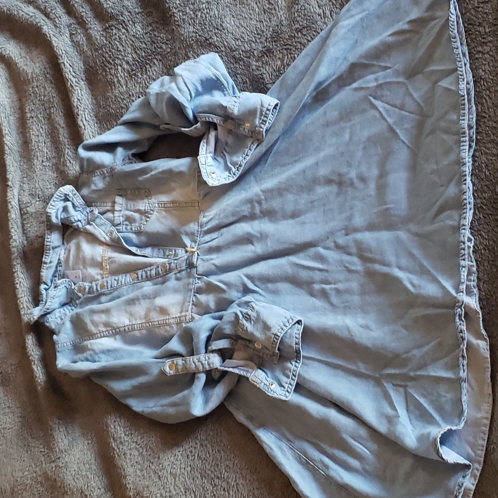 Justice denim dress